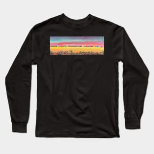 Beach Huts Long Sleeve T-Shirt